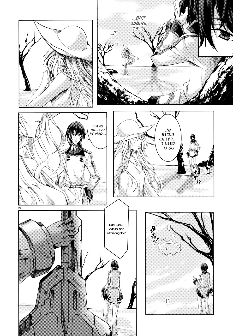 Infinite Stratos - Chapter 24 : Dressy White