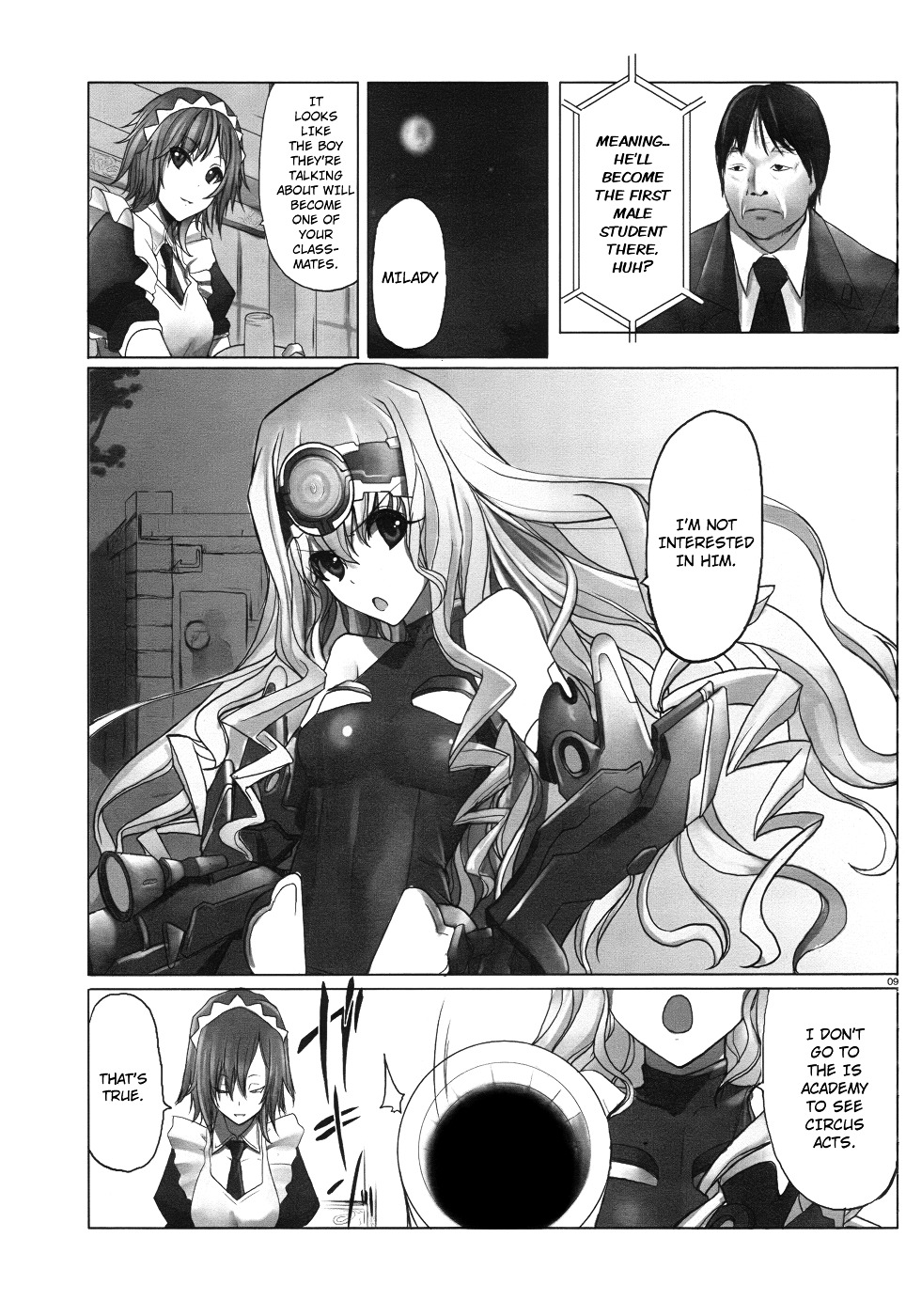 Infinite Stratos - Chapter 0 : The Night Before