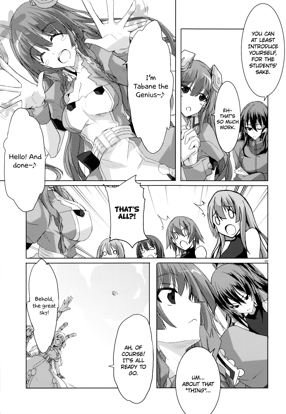 Infinite Stratos - Chapter 22 : Thin Red Line