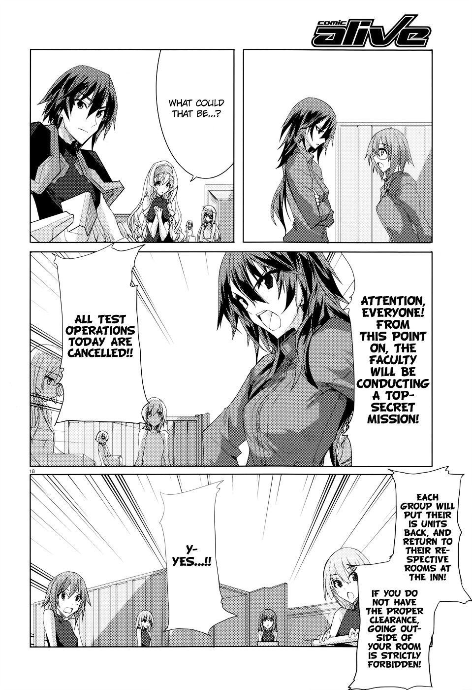 Infinite Stratos - Chapter 22 : Thin Red Line