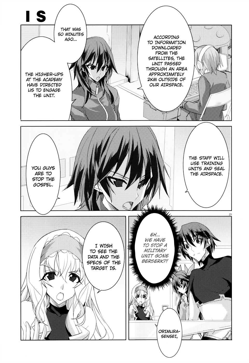 Infinite Stratos - Chapter 22 : Thin Red Line