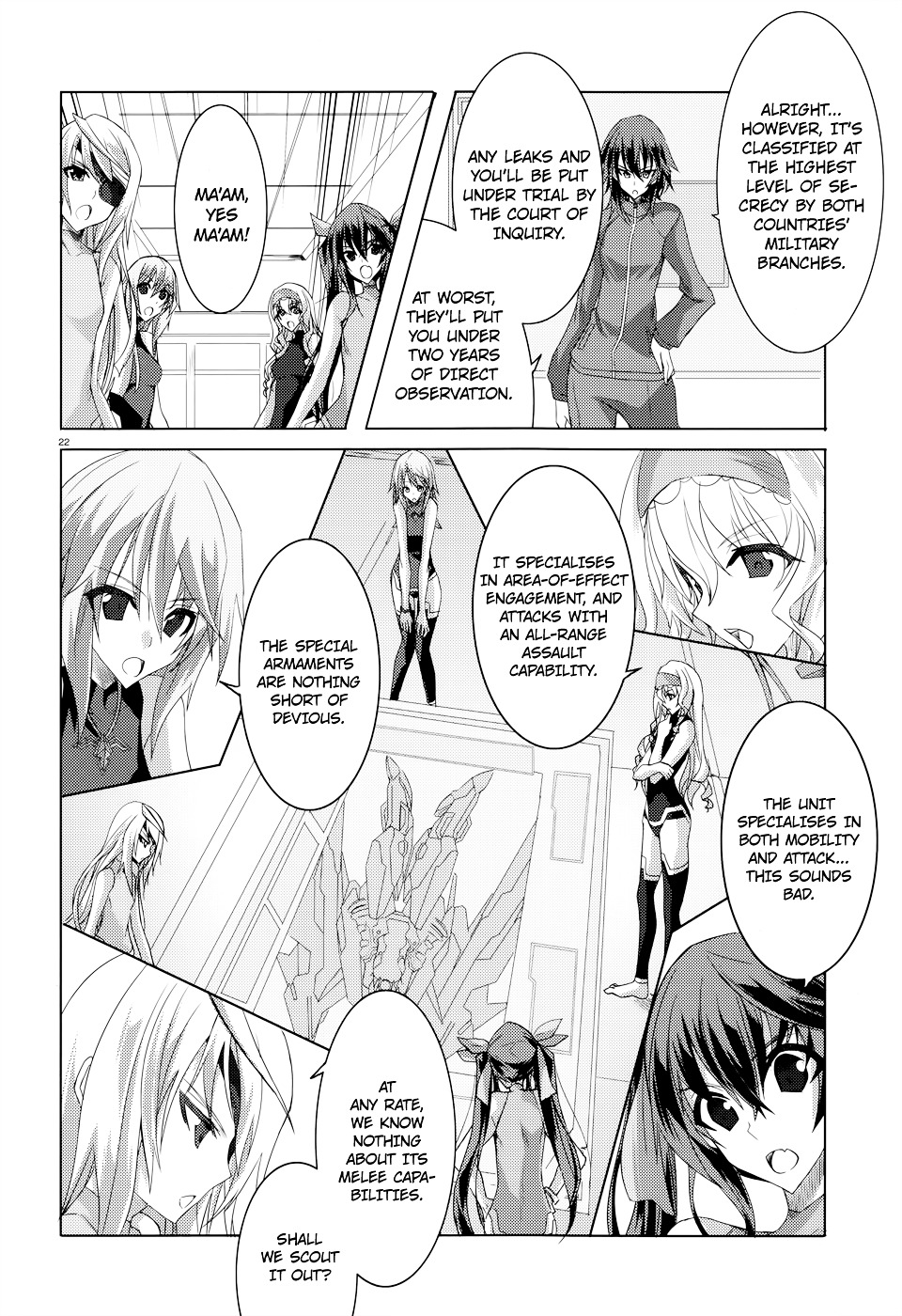 Infinite Stratos - Chapter 22 : Thin Red Line