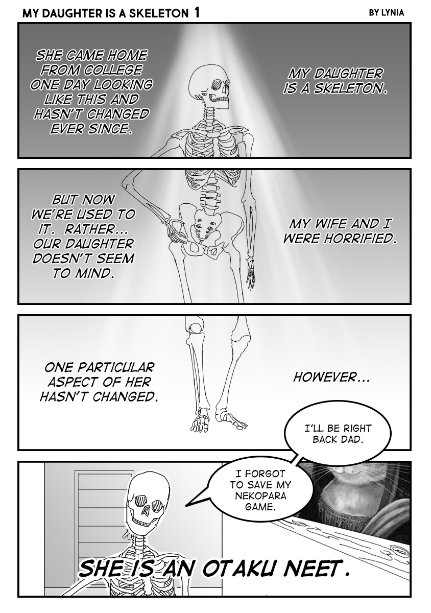 My Daughter Is A Skeleton - Chapter 1