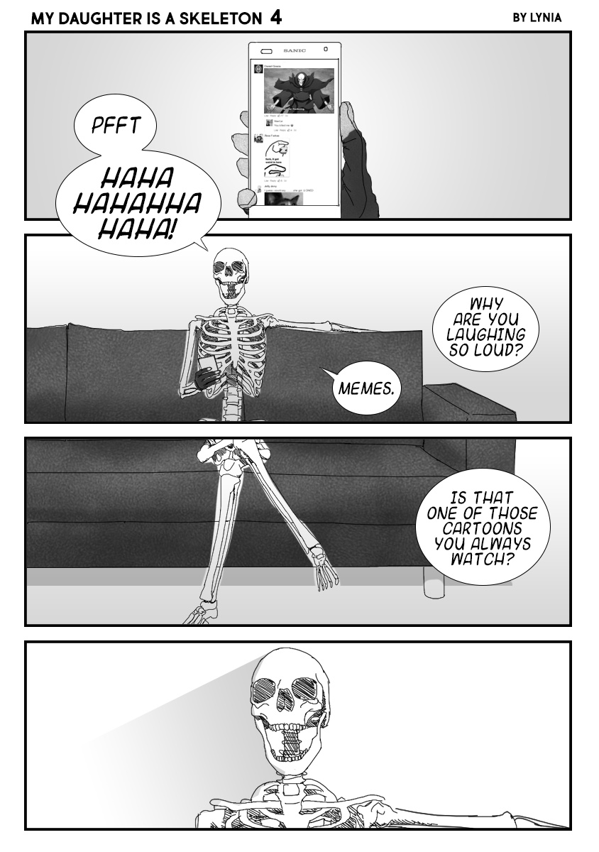 My Daughter Is A Skeleton - Chapter 4