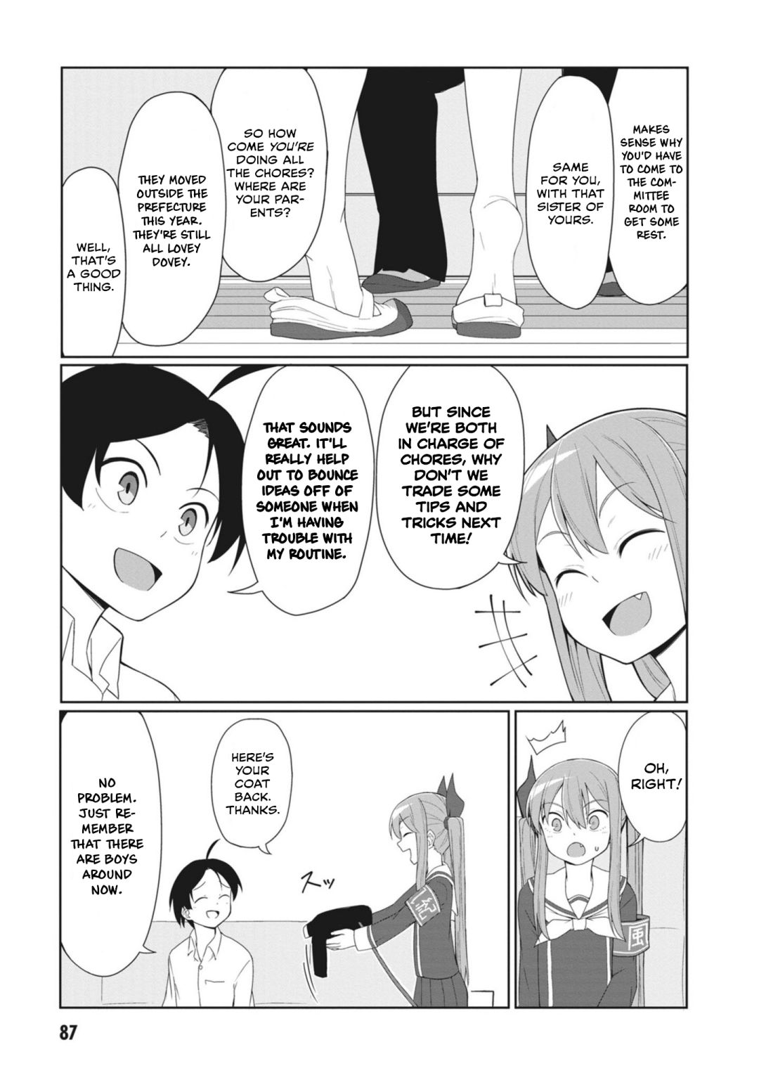 The Hella Weak Disciplinary Committee Chairman, Kaeri-Chan - Chapter 8