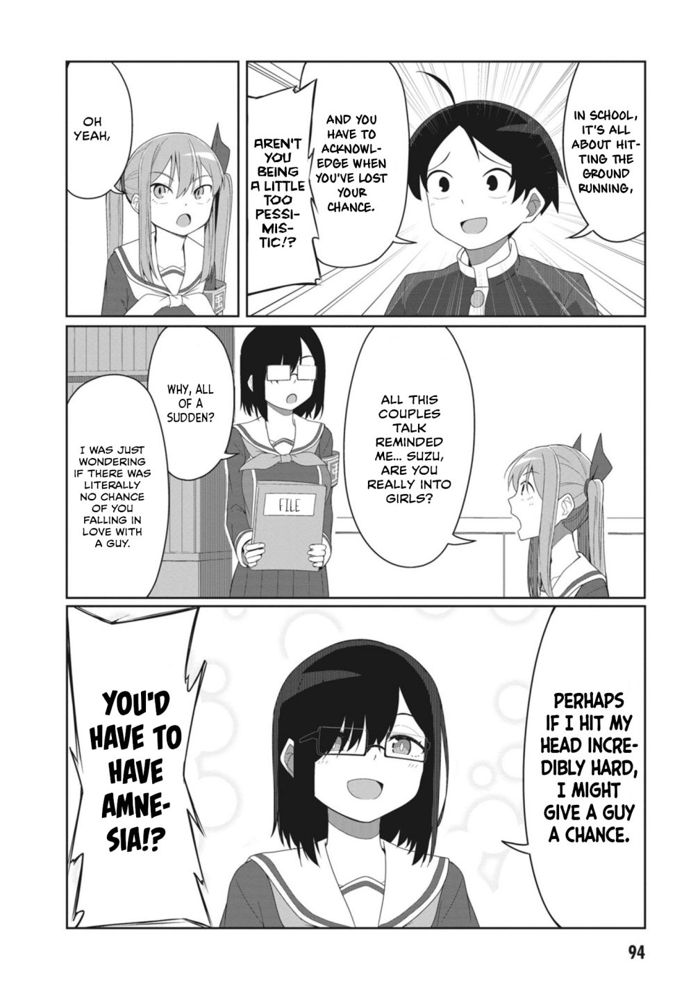 The Hella Weak Disciplinary Committee Chairman, Kaeri-Chan - Chapter 9