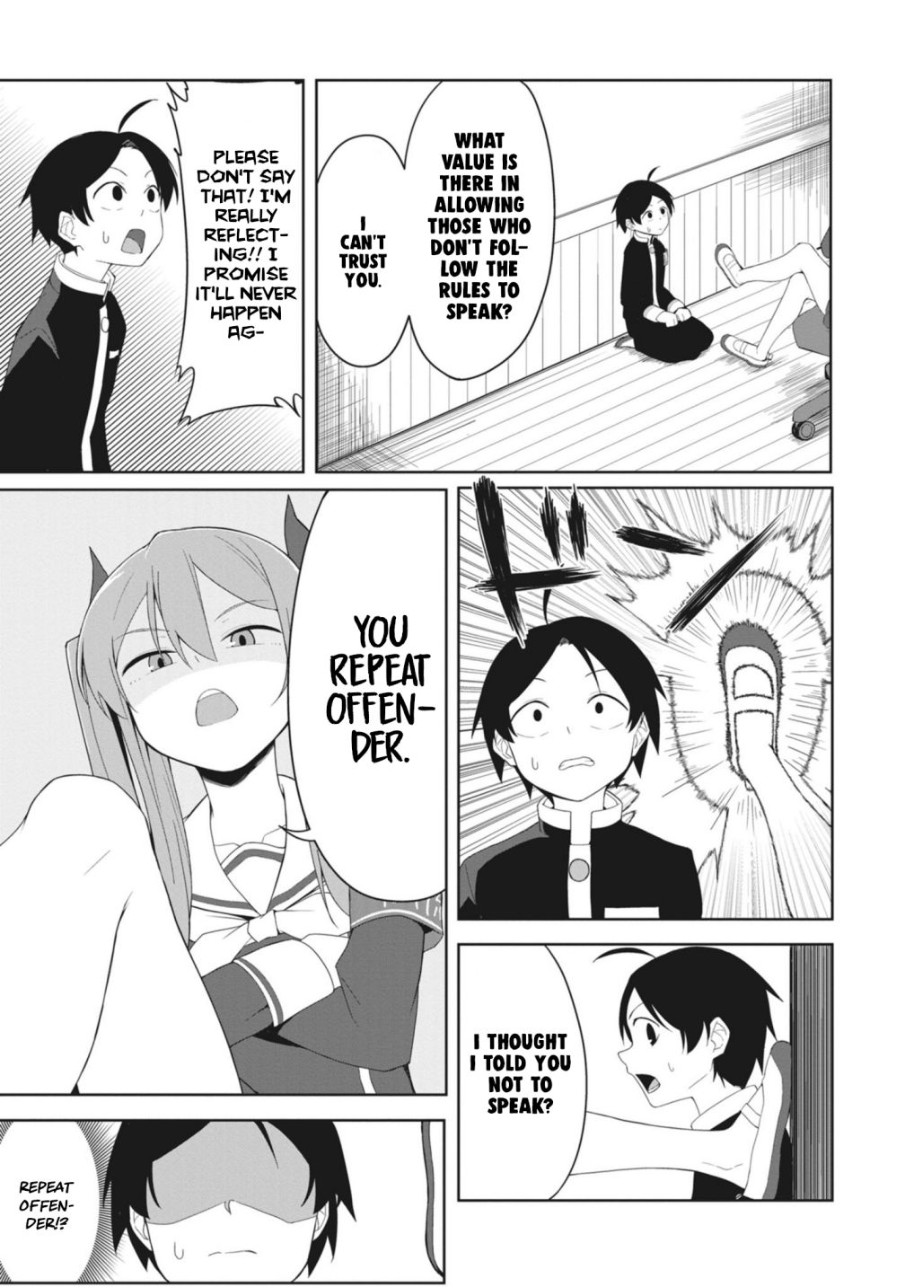 The Hella Weak Disciplinary Committee Chairman, Kaeri-Chan - Chapter 6