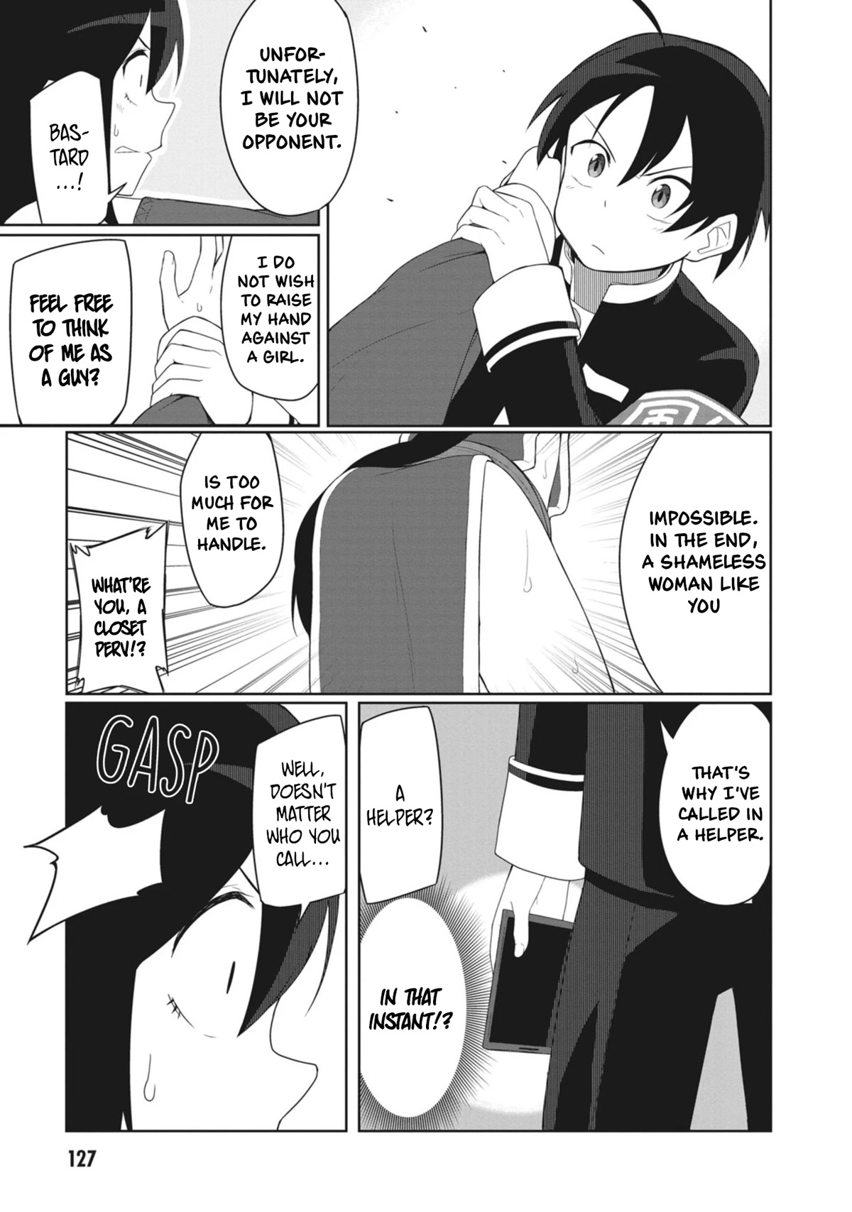 The Hella Weak Disciplinary Committee Chairman, Kaeri-Chan - Chapter 12