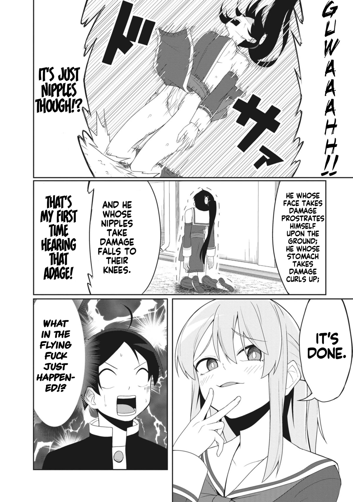 The Hella Weak Disciplinary Committee Chairman, Kaeri-Chan - Chapter 12