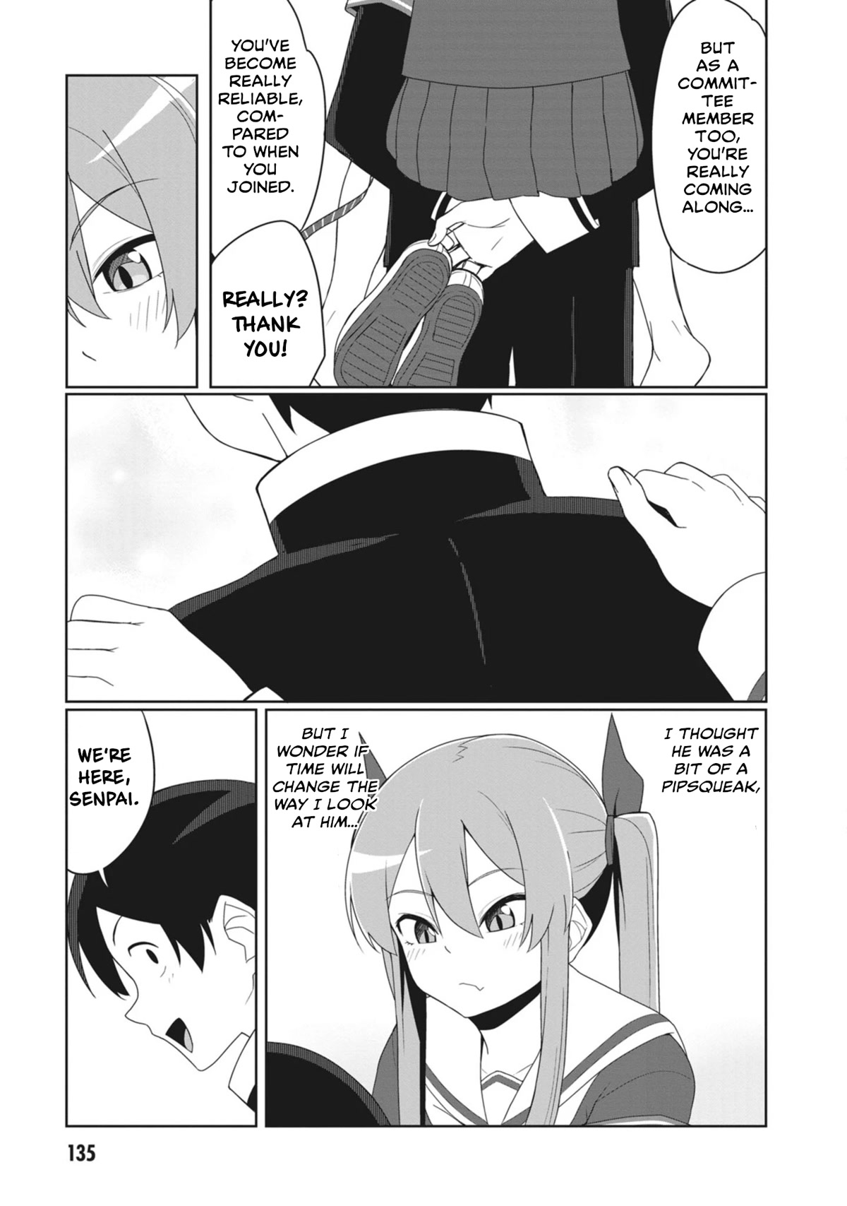 The Hella Weak Disciplinary Committee Chairman, Kaeri-Chan - Chapter 12