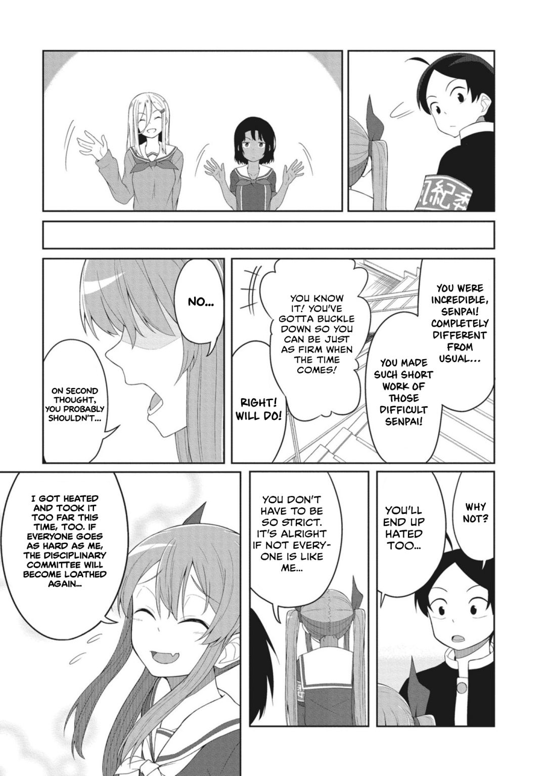 The Hella Weak Disciplinary Committee Chairman, Kaeri-Chan - Chapter 10