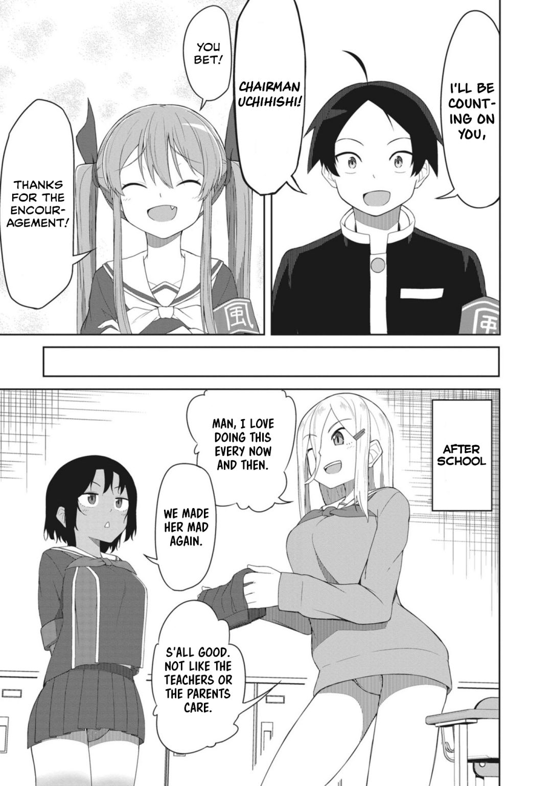 The Hella Weak Disciplinary Committee Chairman, Kaeri-Chan - Chapter 10