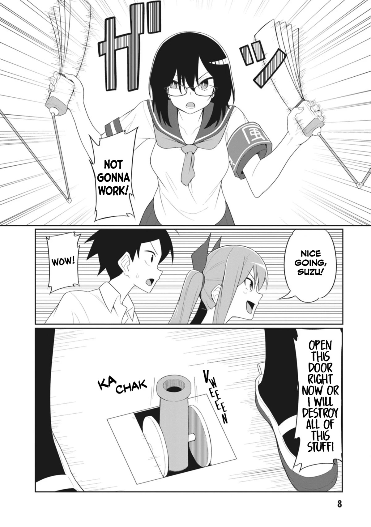 The Hella Weak Disciplinary Committee Chairman, Kaeri-Chan - Chapter 13