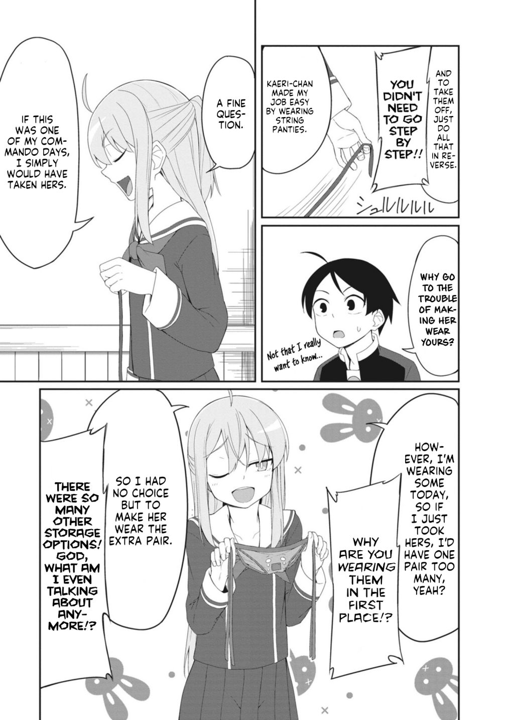 The Hella Weak Disciplinary Committee Chairman, Kaeri-Chan - Chapter 7