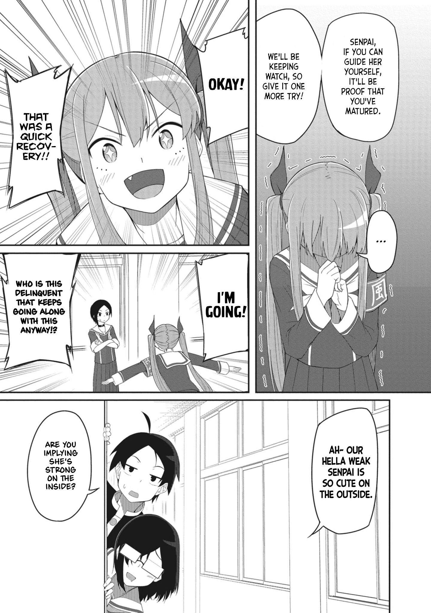 The Hella Weak Disciplinary Committee Chairman, Kaeri-Chan - Chapter 11