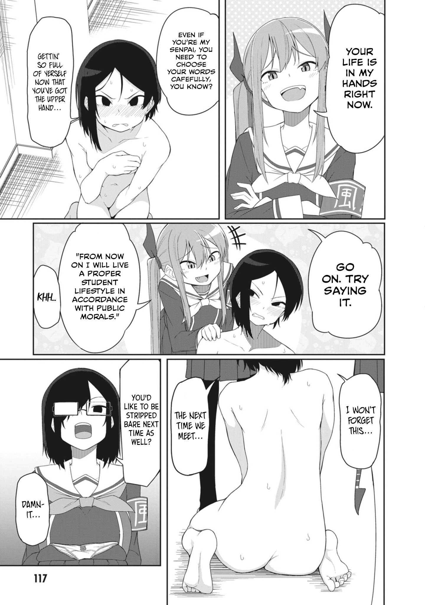 The Hella Weak Disciplinary Committee Chairman, Kaeri-Chan - Chapter 11