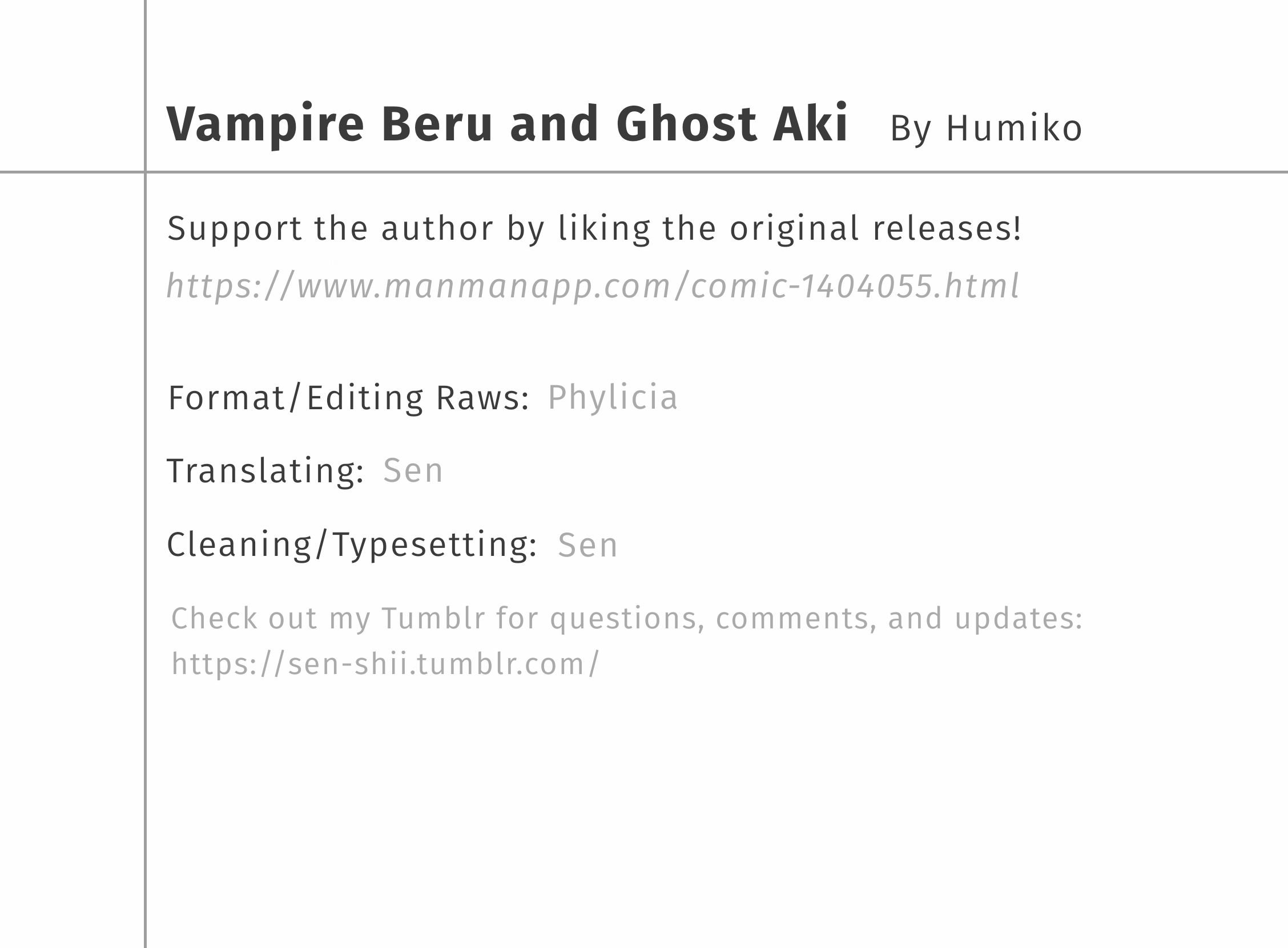 Vampire Beru And Ghost Aki - Chapter 3