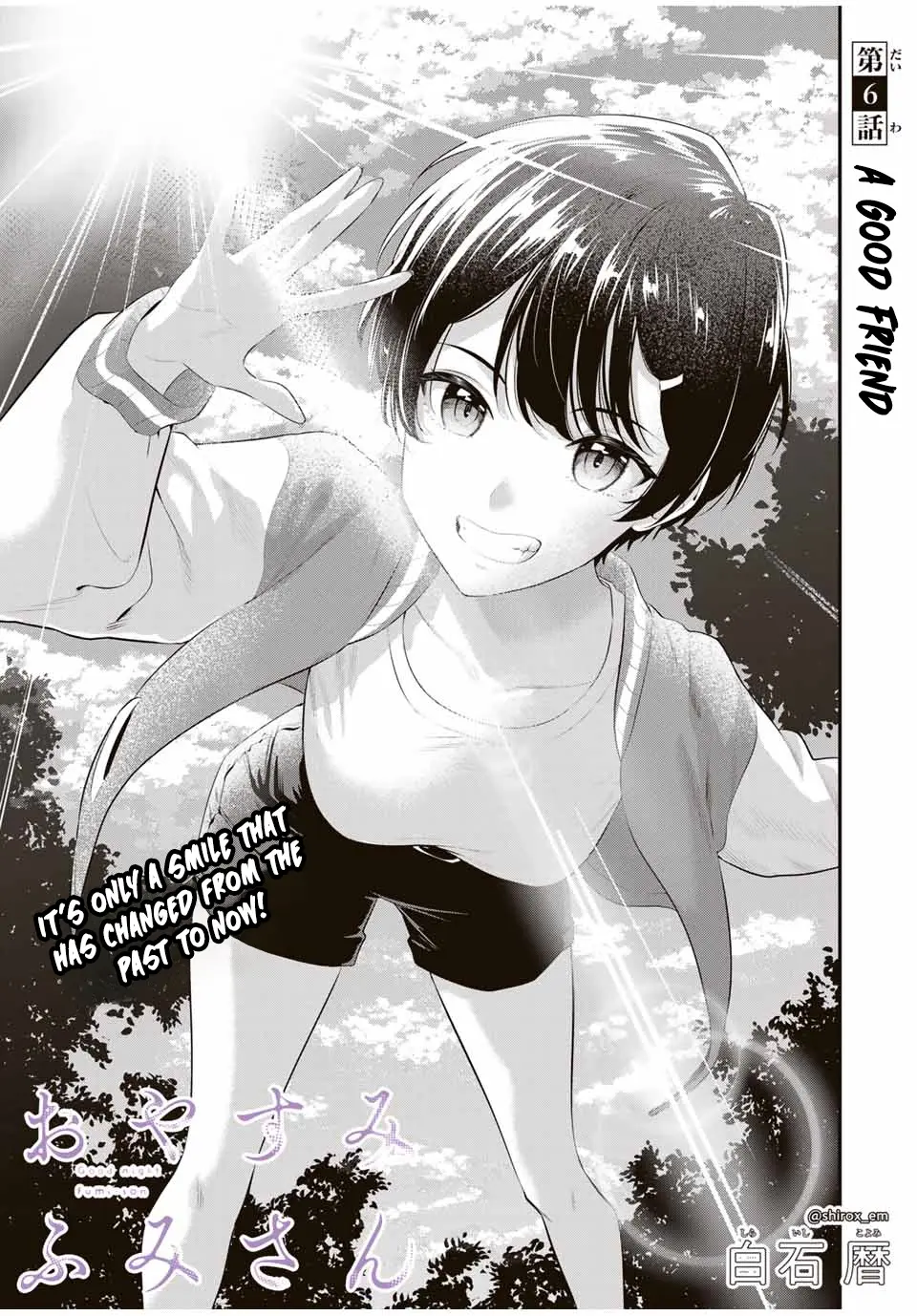 Oyasumi Fumi-San - Vol.1 Chapter 6: Good Friends