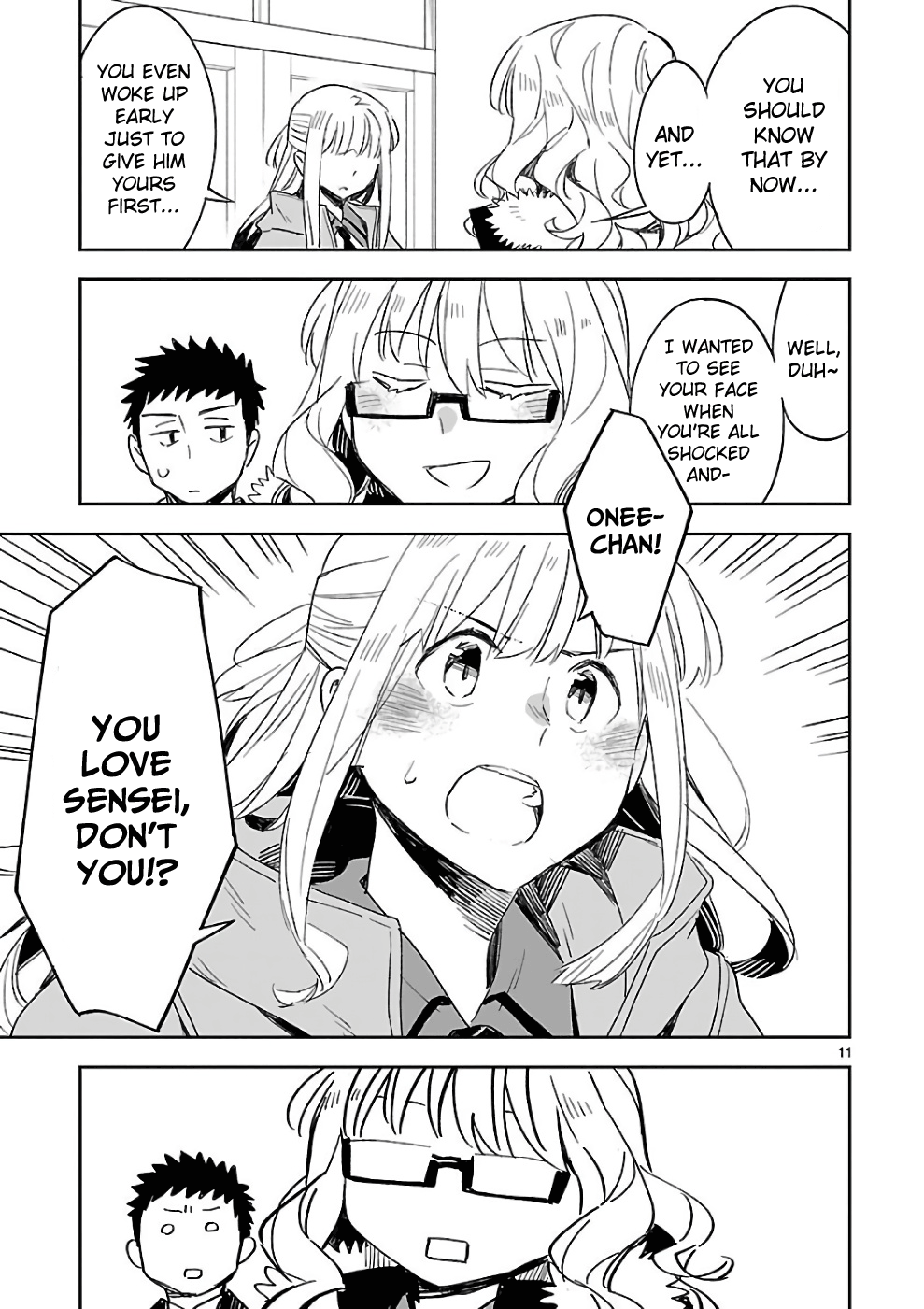 Omaera Zenin Mendokusai! - Chapter 36: Valentine: Switch On!