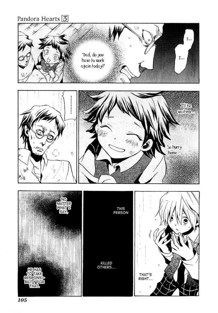 Pandora Hearts - Vol.3 Chapter 12 : Retrace Xii: Who Am I?