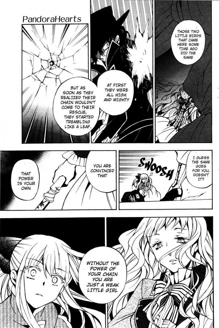 Pandora Hearts - Vol.11 Chapter 44 : Retrace Xliv: Dusty Sky