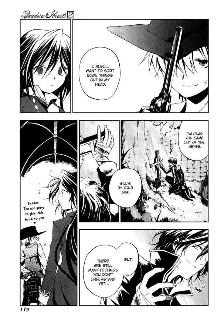 Pandora Hearts - Vol.2 Chapter 8 : Retrace Viii: Whisperer