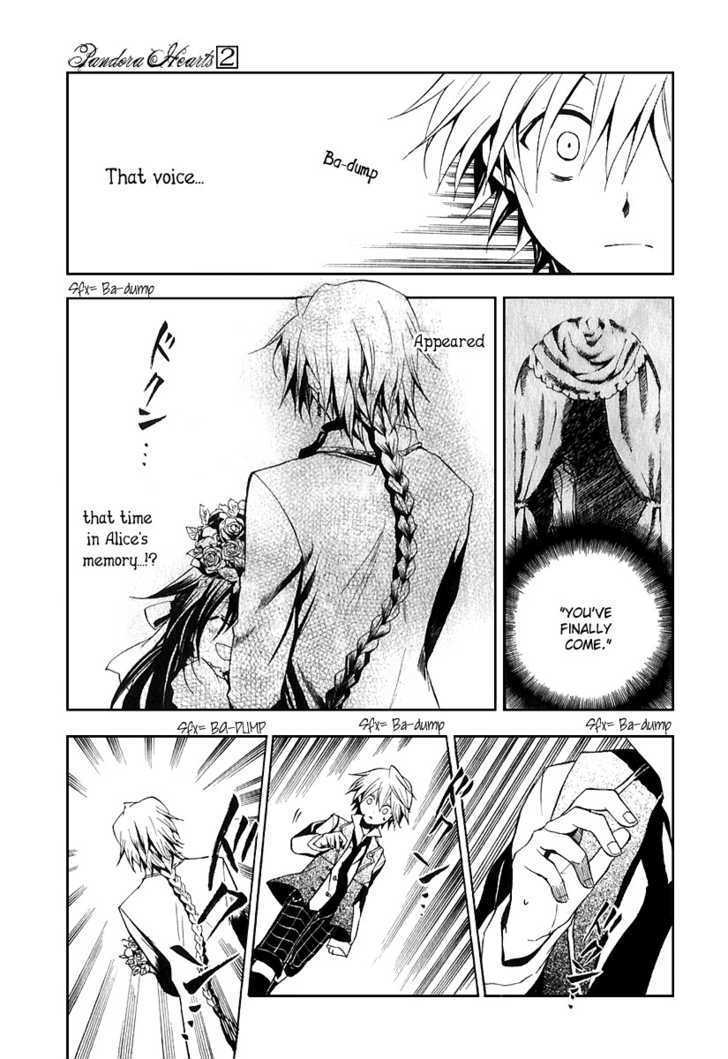 Pandora Hearts - Vol.2 Chapter 8 : Retrace Viii: Whisperer