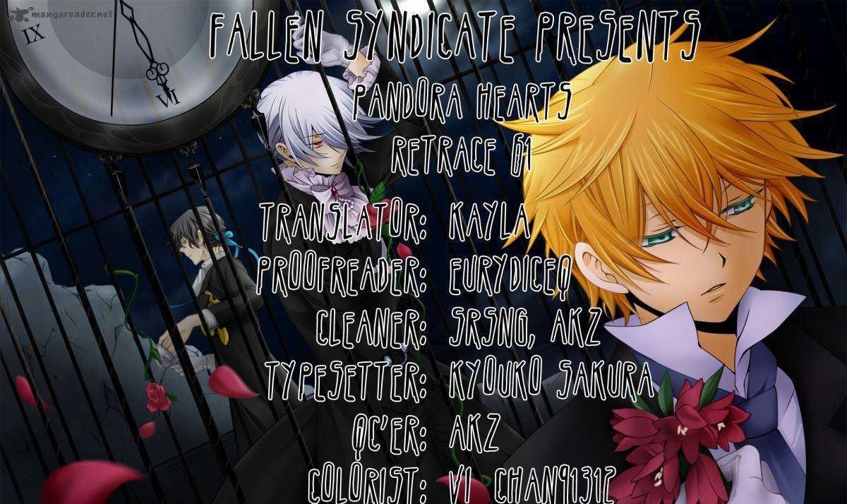 Pandora Hearts - Vol.12 Chapter 61 : Retrace Lxi Demios