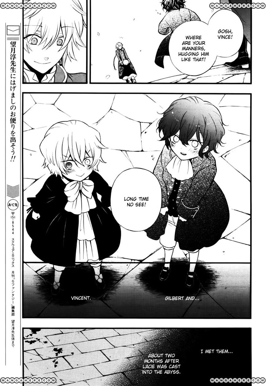 Pandora Hearts - Vol.17 Chapter 73 : Retrace Lxxiii: A Note