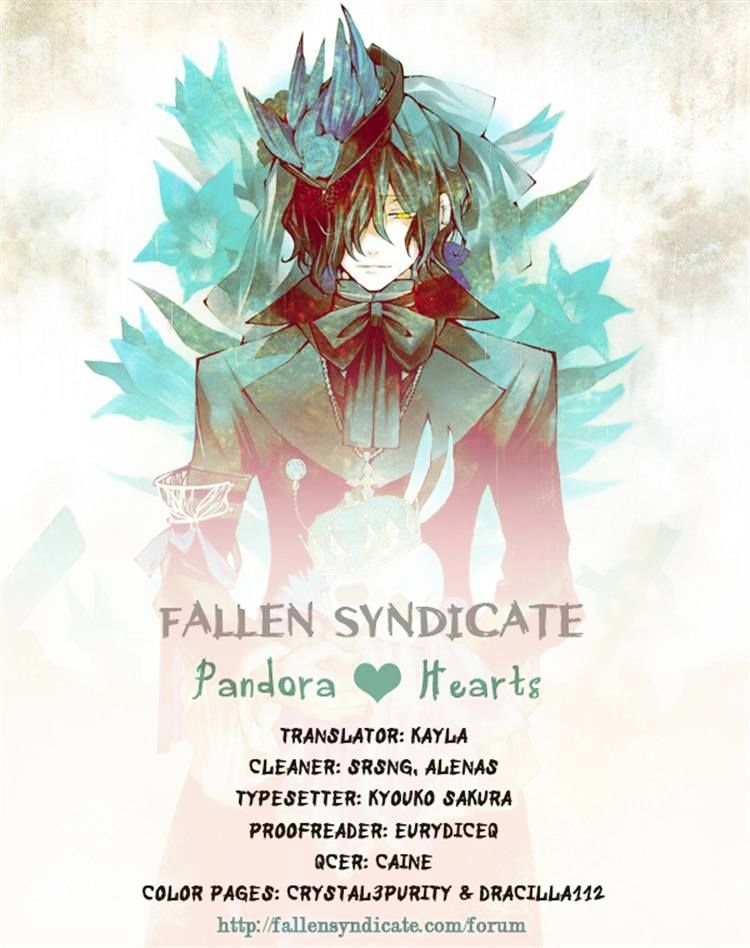 Pandora Hearts - Vol.17 Chapter 73 : Retrace Lxxiii: A Note