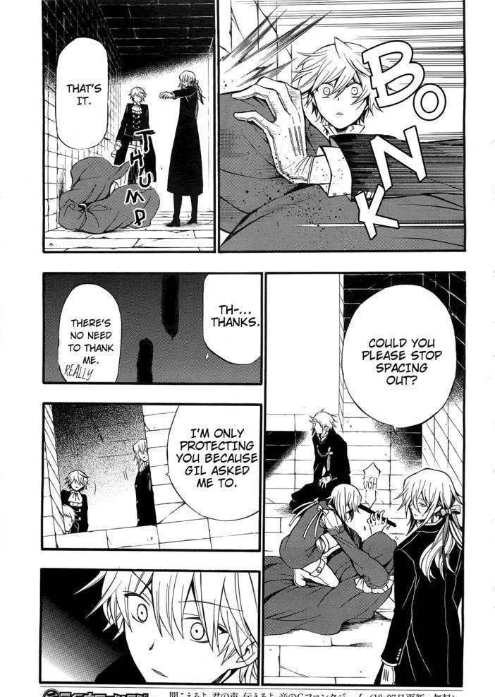 Pandora Hearts - Vol.12 Chapter 56 : Retrace Lvi Rabbit Eyes