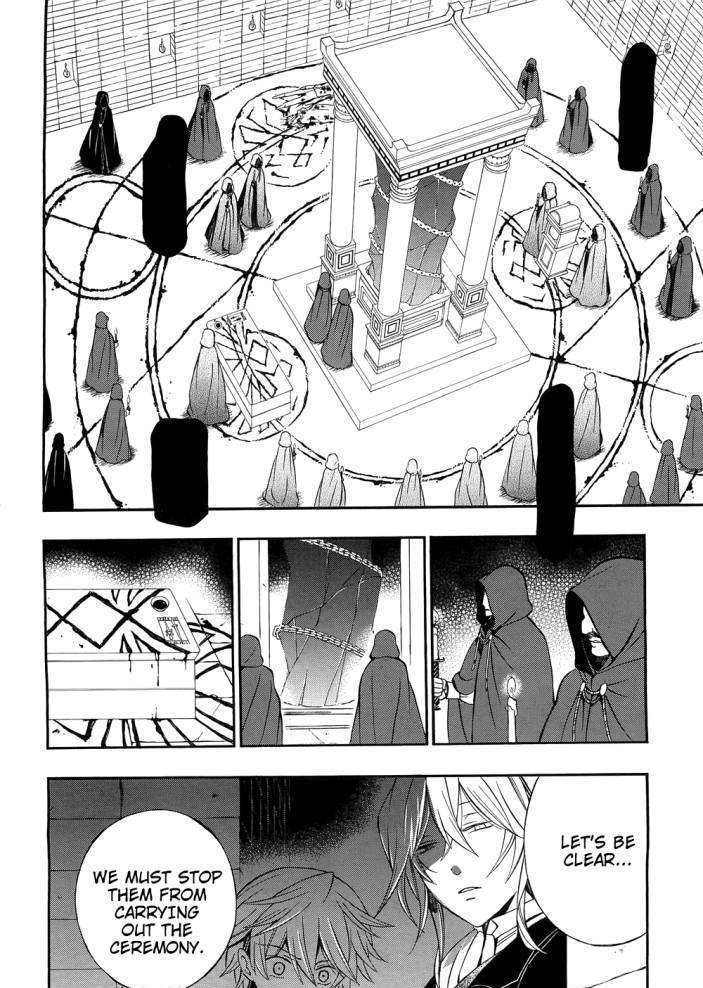 Pandora Hearts - Vol.12 Chapter 56 : Retrace Lvi Rabbit Eyes