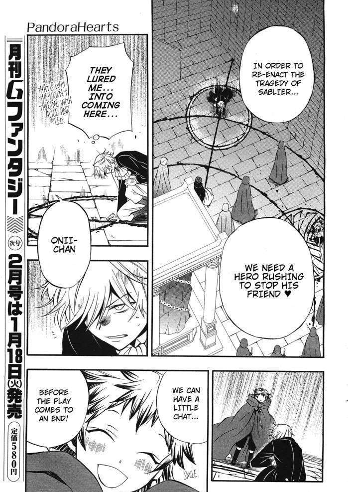 Pandora Hearts - Vol.12 Chapter 56 : Retrace Lvi Rabbit Eyes