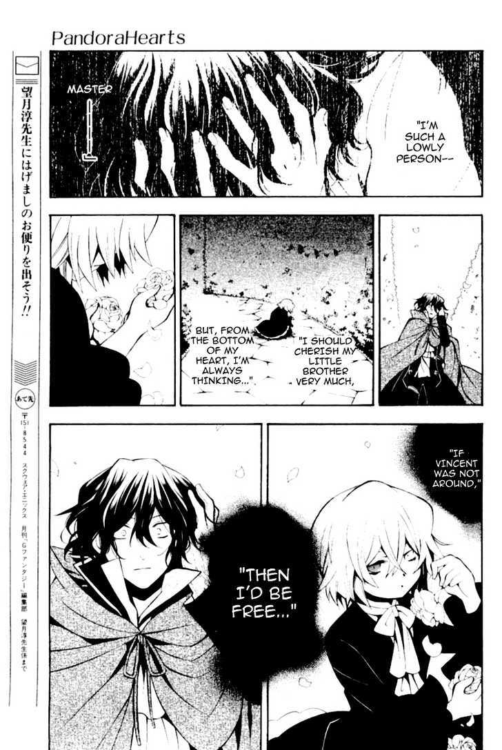 Pandora Hearts - Vol.10 Chapter 38 : Retrace Xxxviii:  Scapegoat