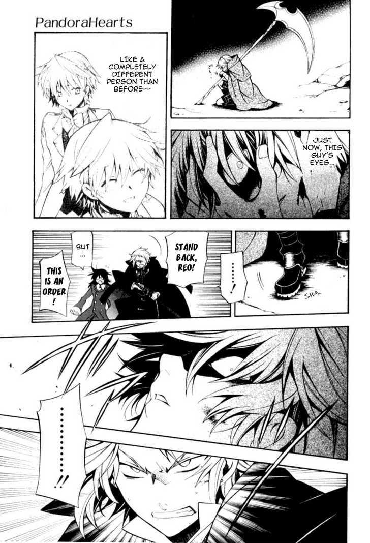 Pandora Hearts - Vol.10 Chapter 38 : Retrace Xxxviii:  Scapegoat