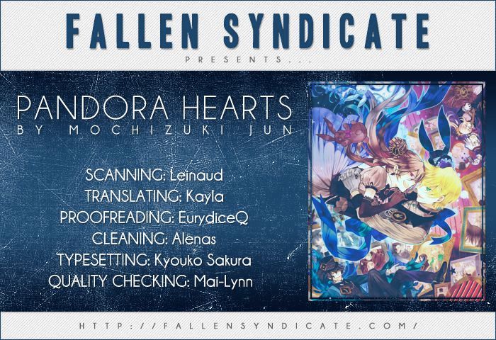 Pandora Hearts - Vol.20 Chapter 85 : Retrace Lxxxv: Reverebrate