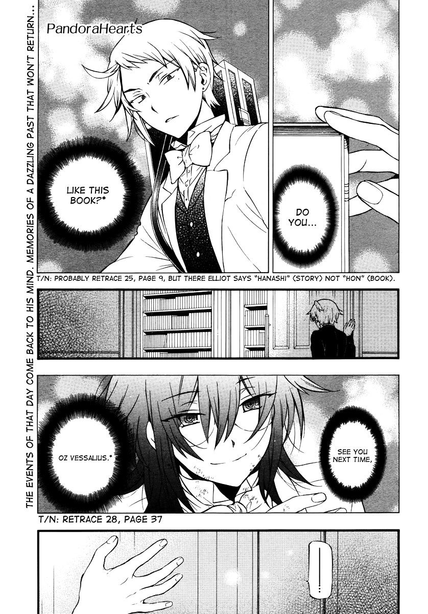 Pandora Hearts - Vol.20 Chapter 85 : Retrace Lxxxv: Reverebrate