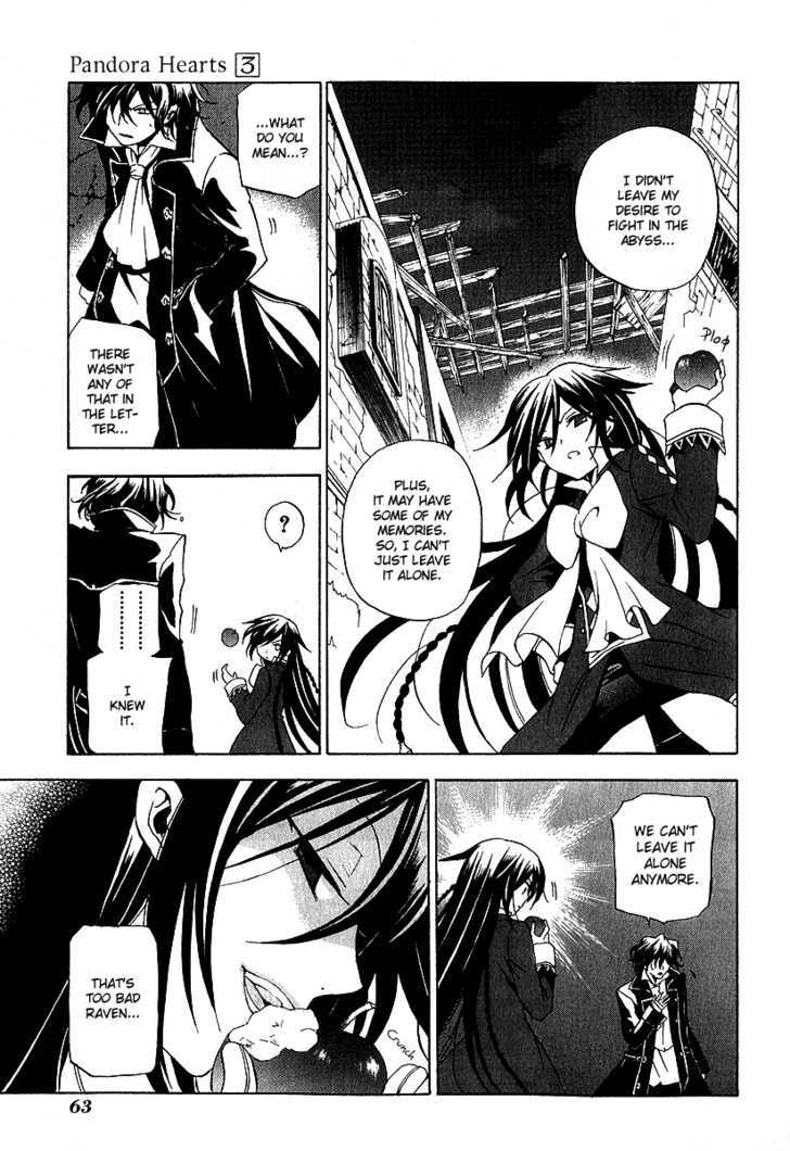 Pandora Hearts - Vol.3 Chapter 11 : Retrace Xi: Grim