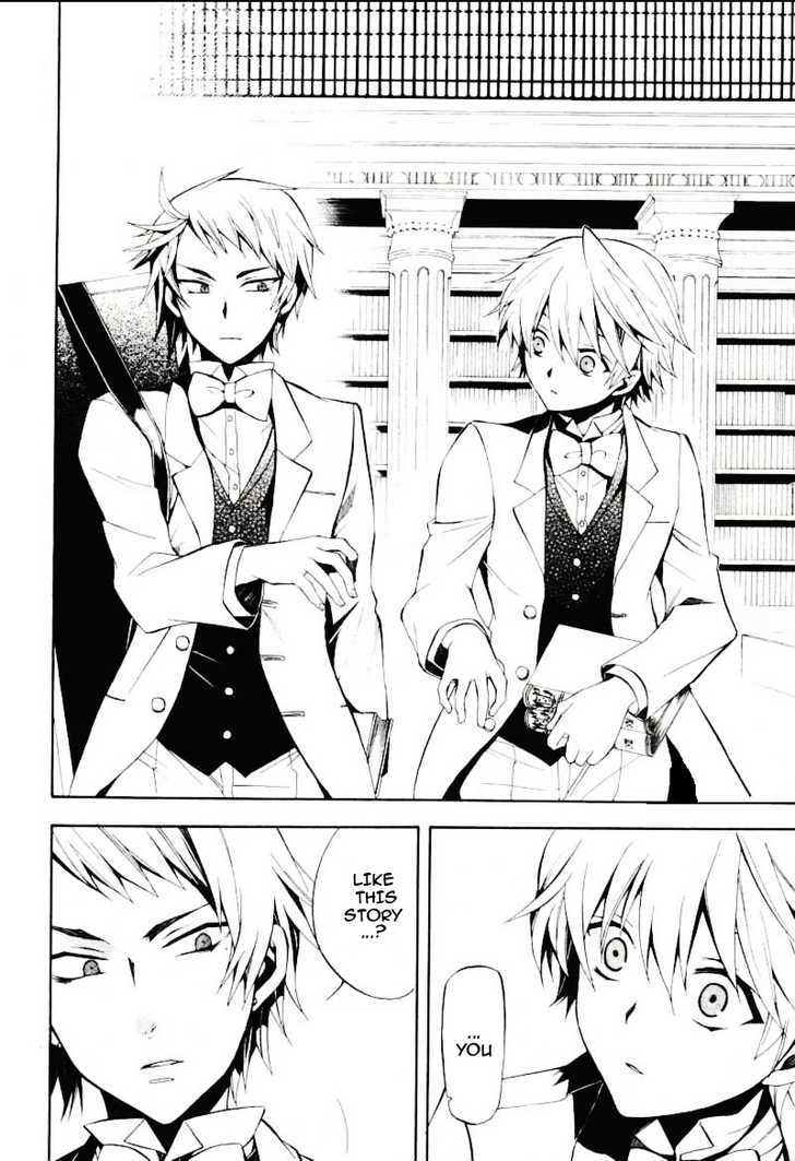 Pandora Hearts - Vol.6 Chapter 25 : Retrace Xxv: Elliot & Leo