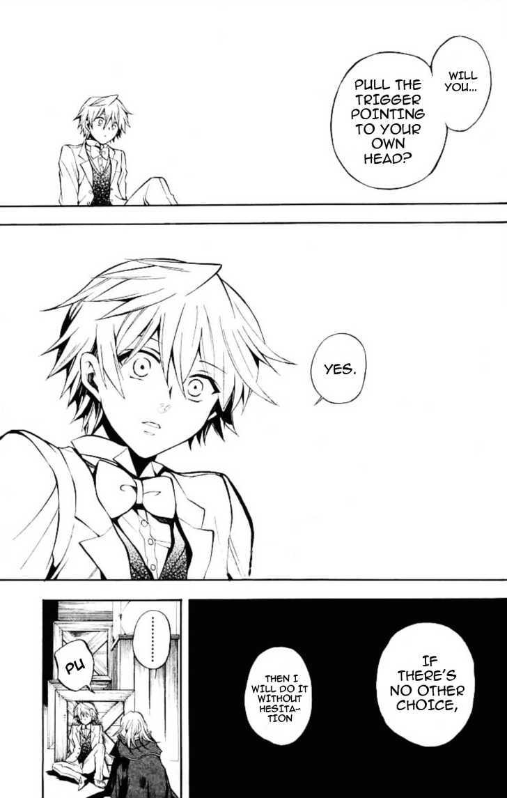 Pandora Hearts - Vol.6 Chapter 25 : Retrace Xxv: Elliot & Leo