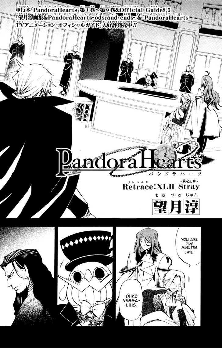 Pandora Hearts - Vol.11 Chapter 42 : Retrace Xlii: Stray