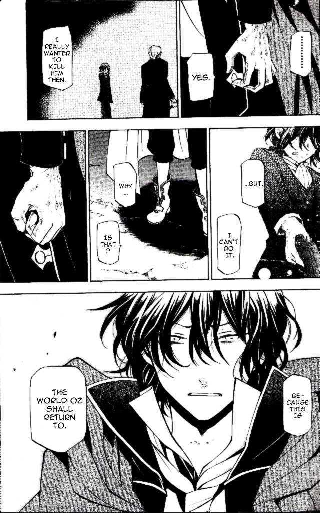 Pandora Hearts - Vol.10 Chapter 40 : Retrace Xl: Blindness