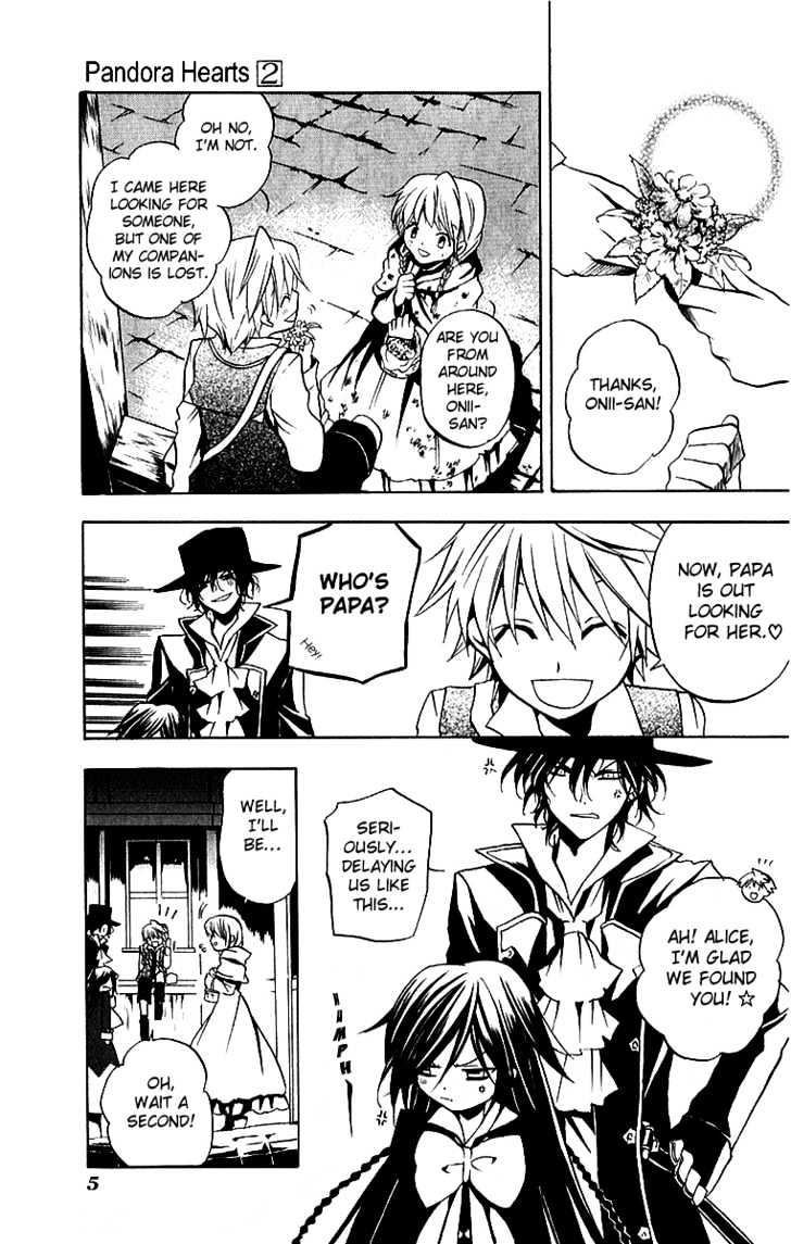 Pandora Hearts - Vol.2 Chapter 5 : Retrace V: Clockwise Doom