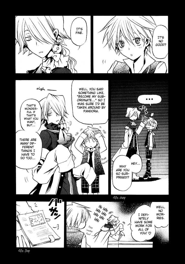 Pandora Hearts - Vol.2 Chapter 5 : Retrace V: Clockwise Doom