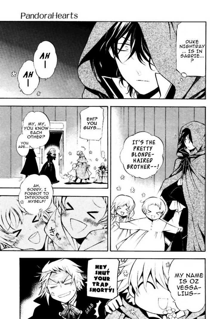 Pandora Hearts - Vol.9 Chapter 36 : Retrace Xxxvi: Sablier