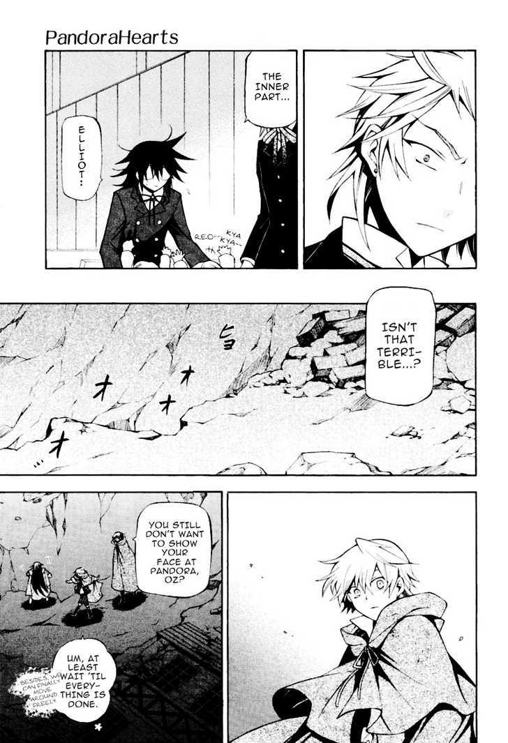 Pandora Hearts - Vol.9 Chapter 36 : Retrace Xxxvi: Sablier