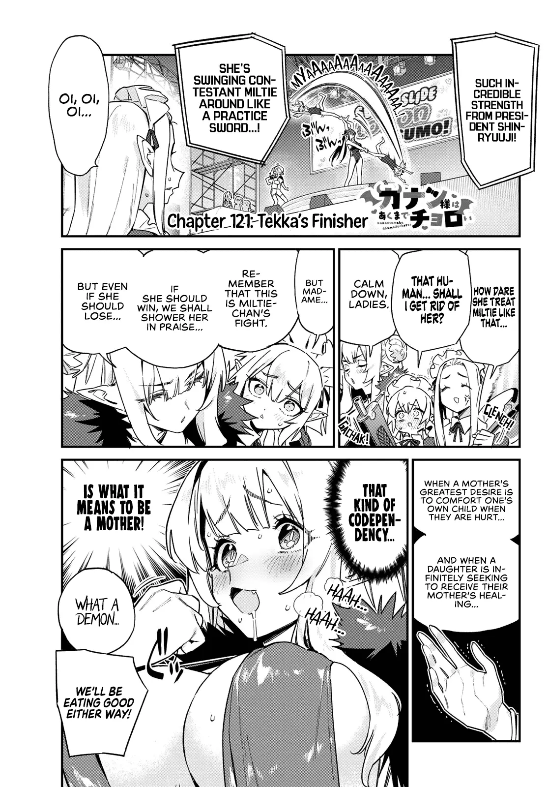 Kanan-Sama Is Easy As Hell! - Chapter 121: Tekka’s Finisher