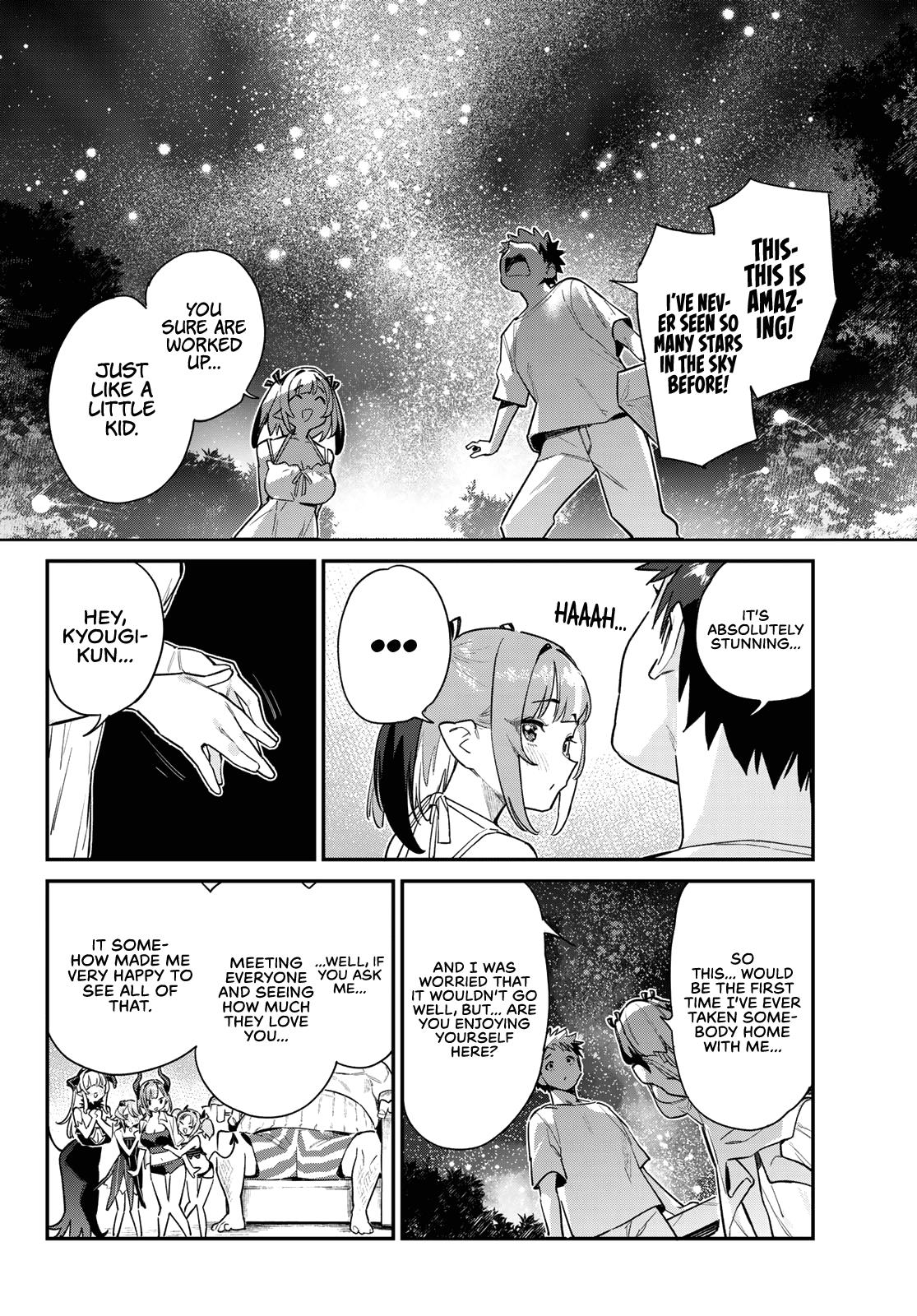 Kanan-Sama Is Easy As Hell! - Chapter 56: Kanan And Kyougi's Last Night In The Demon Realm