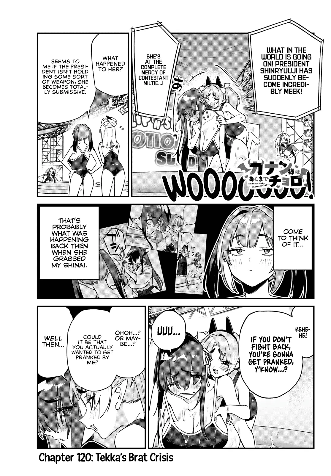 Kanan-Sama Is Easy As Hell! - Chapter 120: Tekka’s Brat Crisis