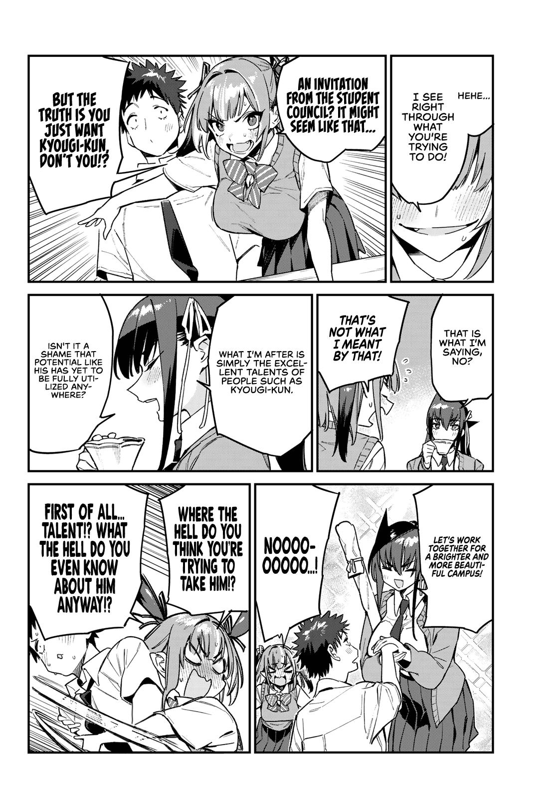 Kanan-Sama Is Easy As Hell! - Chapter 81: Kyougi And Kanan’s Interview With The Student Council President